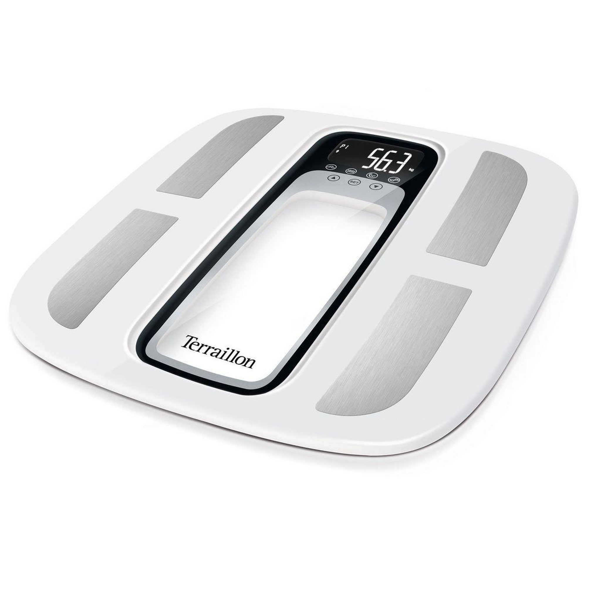 Terraillon Impédancemètre 160kg/100g blanc - 14959