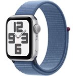 APPLE Montre connectée SE 44mm Argent/Outremer Loop