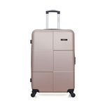 BLUESTAR BLUESTAR - Valise Grand Format MIAMI 75 cm 4 Roues. Coloris disponibles : Beige, Noir, Vert, Gris, Rose, Bleu, Orange, Rouge
