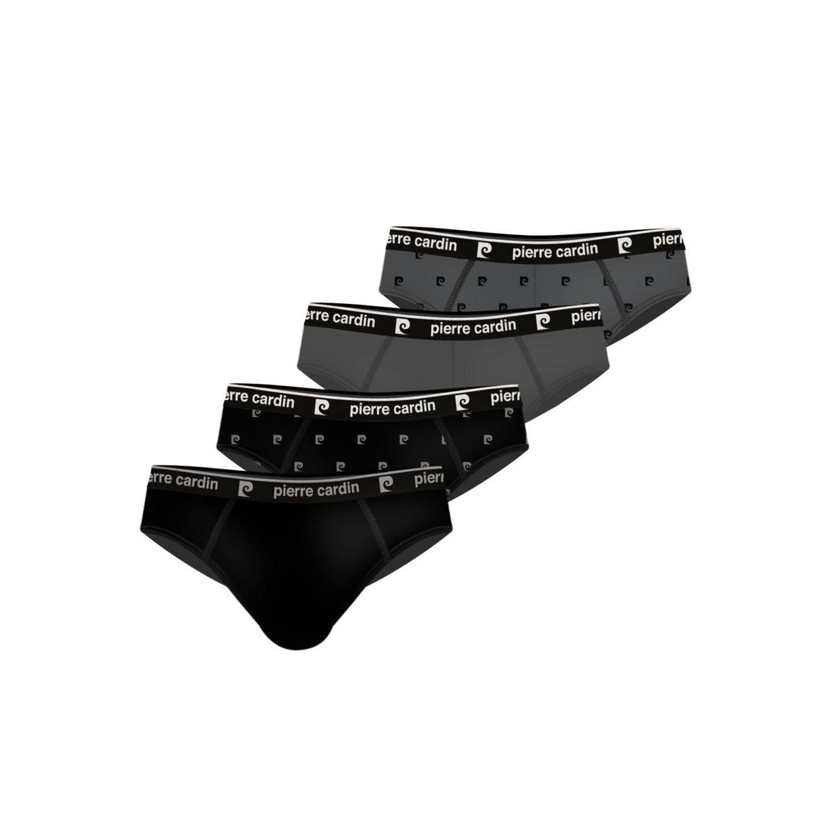 PIERRE CARDIN Lot de 4 slips homme Class