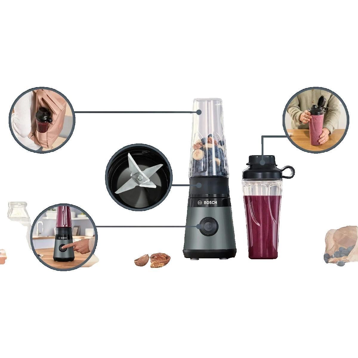 BOSCH Mélangeur Bosch VitaPower MMB2111S Noir