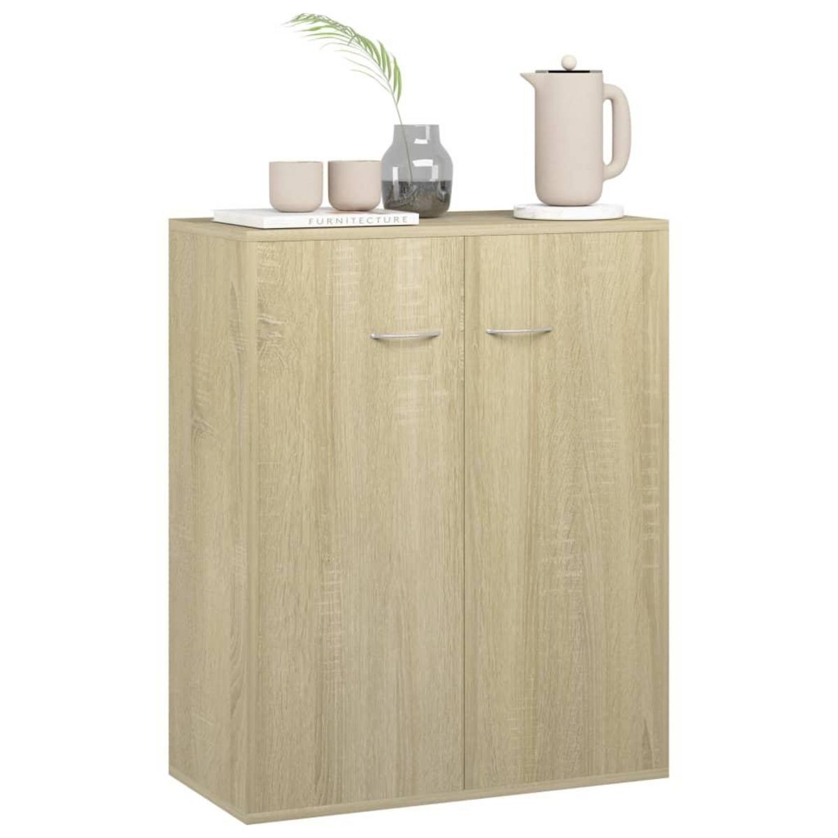 VIDAXL Buffet Chene sonoma 60x30x75 cm Bois d'ingenierie