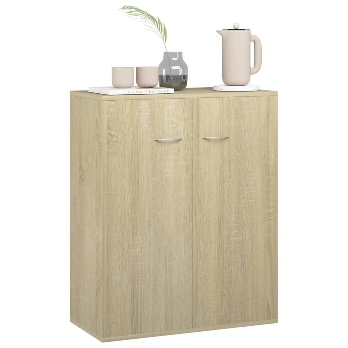 VIDAXL Buffet Chene sonoma 60x30x75 cm Bois d'ingenierie