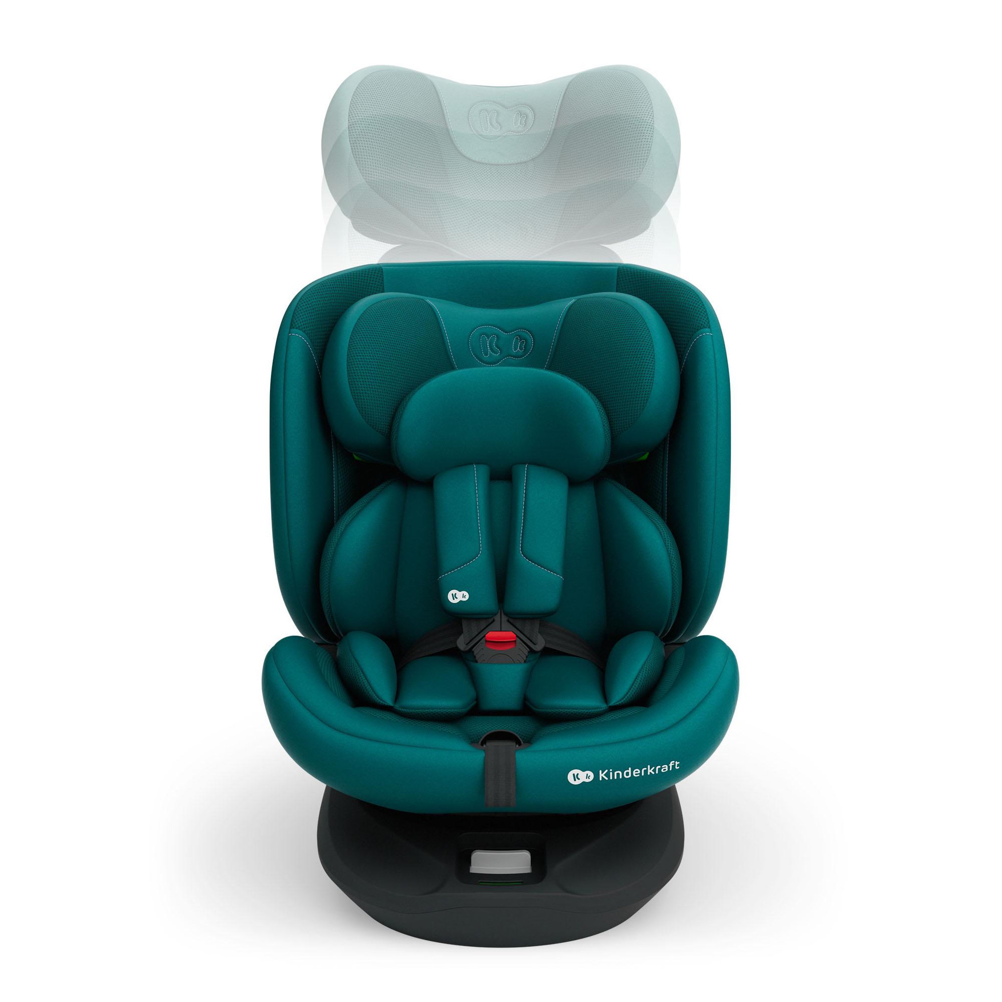 Voir la diapositive 4 : KINDERKRAFT Kinderkraft I-GROW 2 PLUS Siège Auto i-Size 40–150 cm (0–12 ans), Dos à la route jusqu'à 105 cm, 5 inclinaisons, ISOFIX + Top Tether, H-GUARD+ & SPS+, Vert