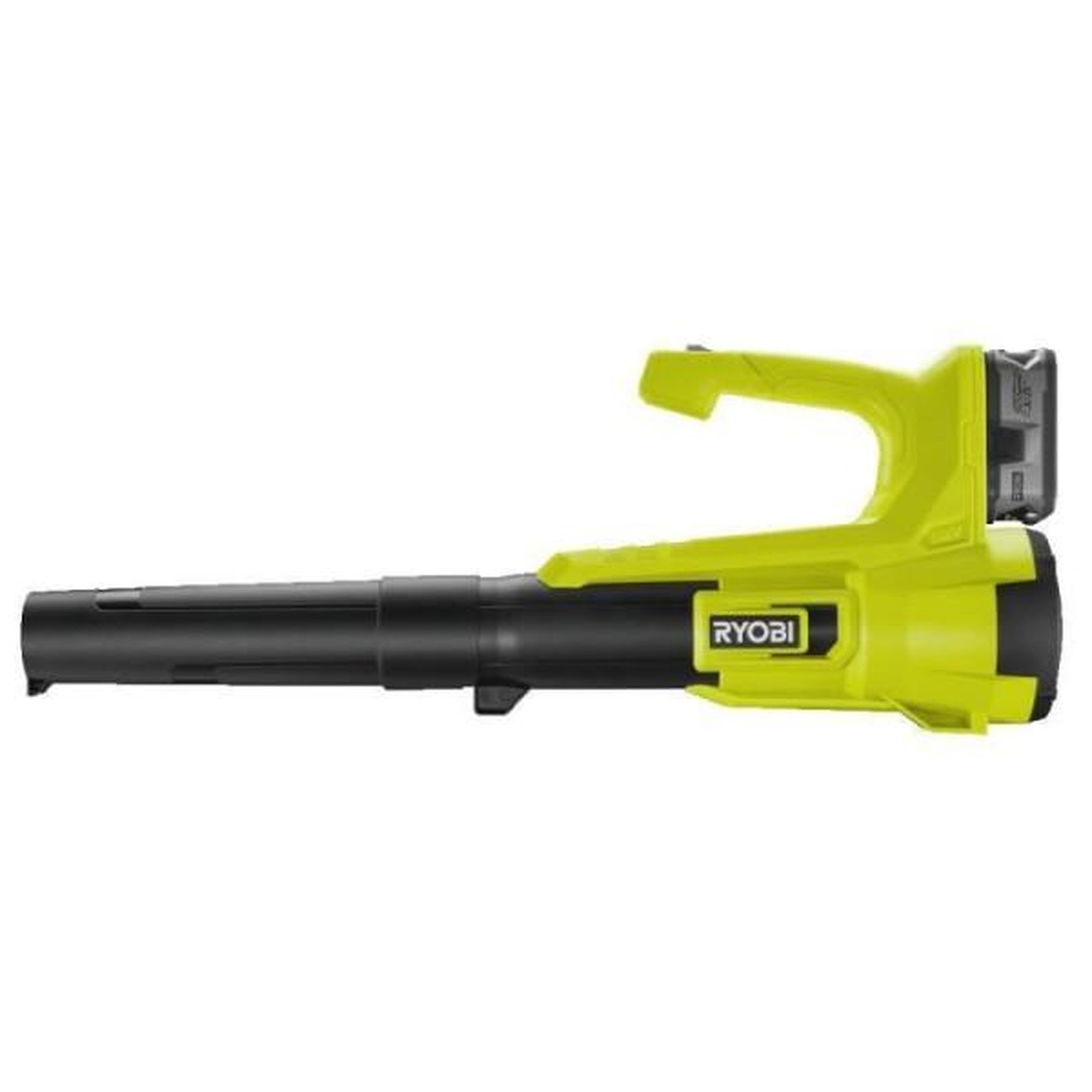 Ryobi RYOBI - Souffleur 18V ONE+ Turbo Jet - soufflerie 145 km/h - débit air max. : 7,1 m³/min + batterie 4,0 Ah & chargeur - RY18BL