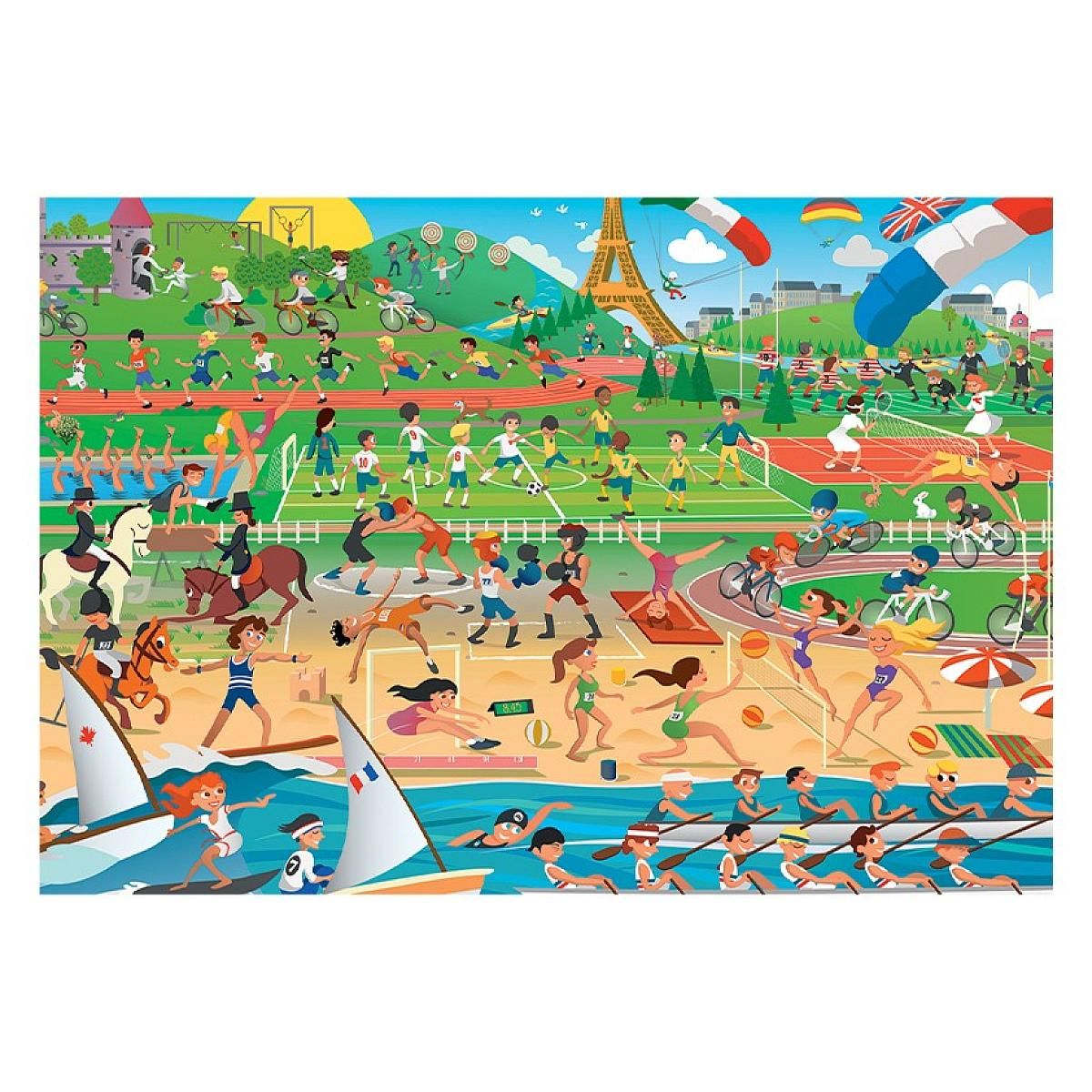 Sentosphere Puzzle 200 pieces Les sports d'été