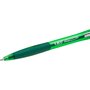BIC Lot de 5 stylos bille rétractable pointe moyenne bleu/noir/rouge/vert Atlantis Soft