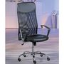 Voir la diapositive 2 : Paris Prix Fauteuil de Bureau à Roulettes  Work  121cm Noir