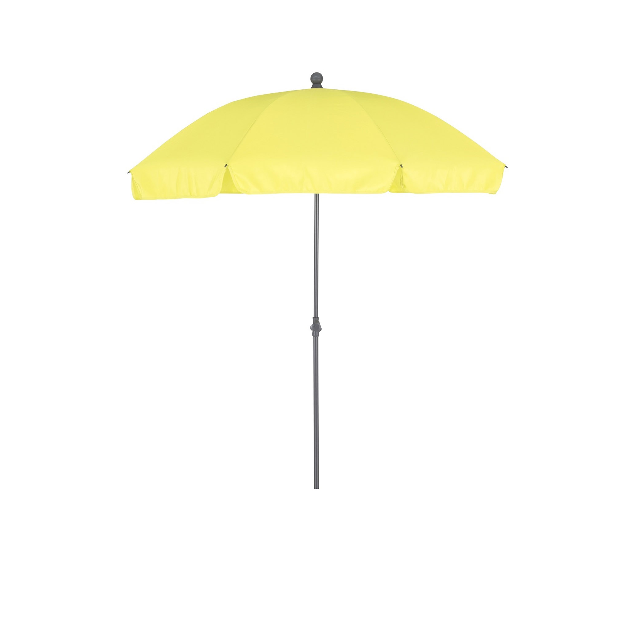 Voir la diapositive 1 : FAVEX Parasol droit diam 2 m citron ELENA