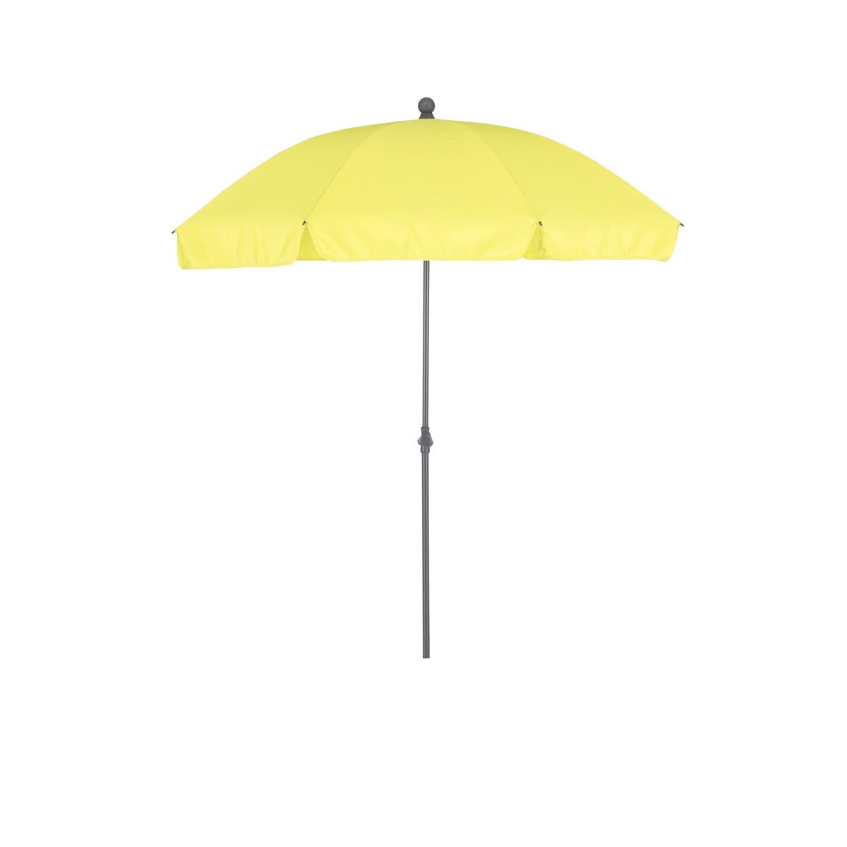 FAVEX Parasol droit diam 2 m citron ELENA