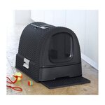 CURVER Curver Bac a litiere pour chats 51 x 38,5 x 39,5 cm Anthracite