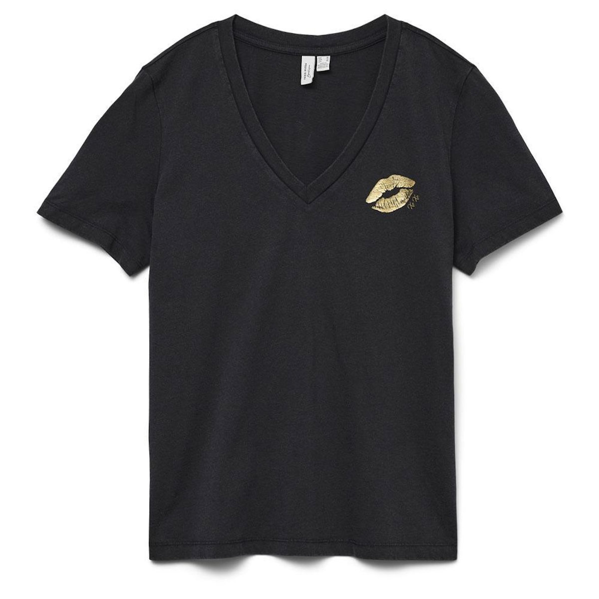 Vero Moda T-Shirt Noir Femme Vero Moda Feyola