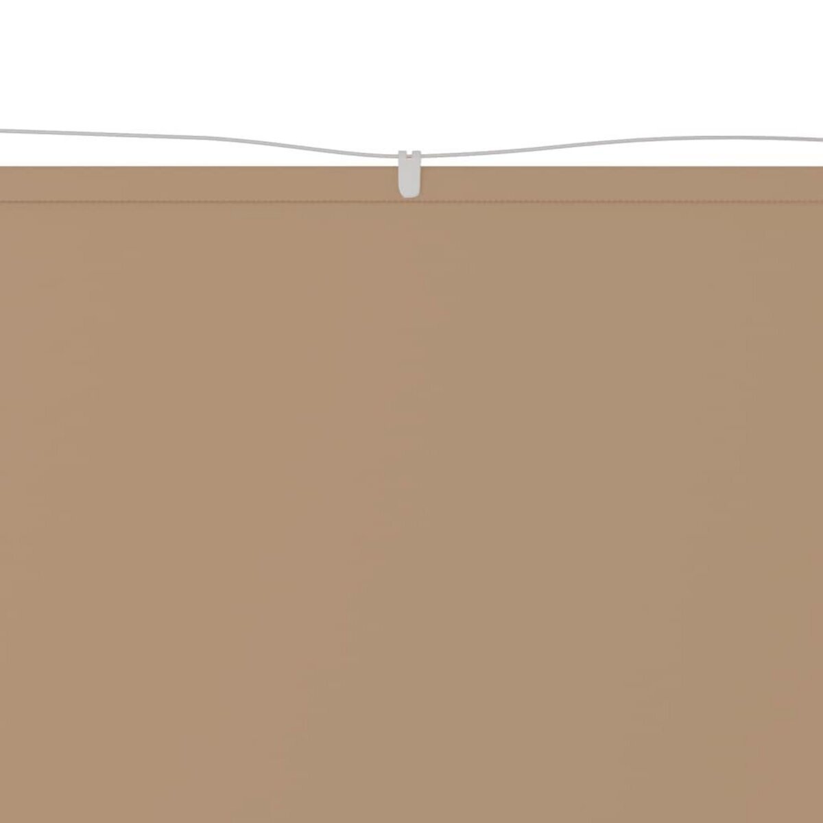 VIDAXL Auvent vertical Taupe 100x1000 cm Tissu oxford