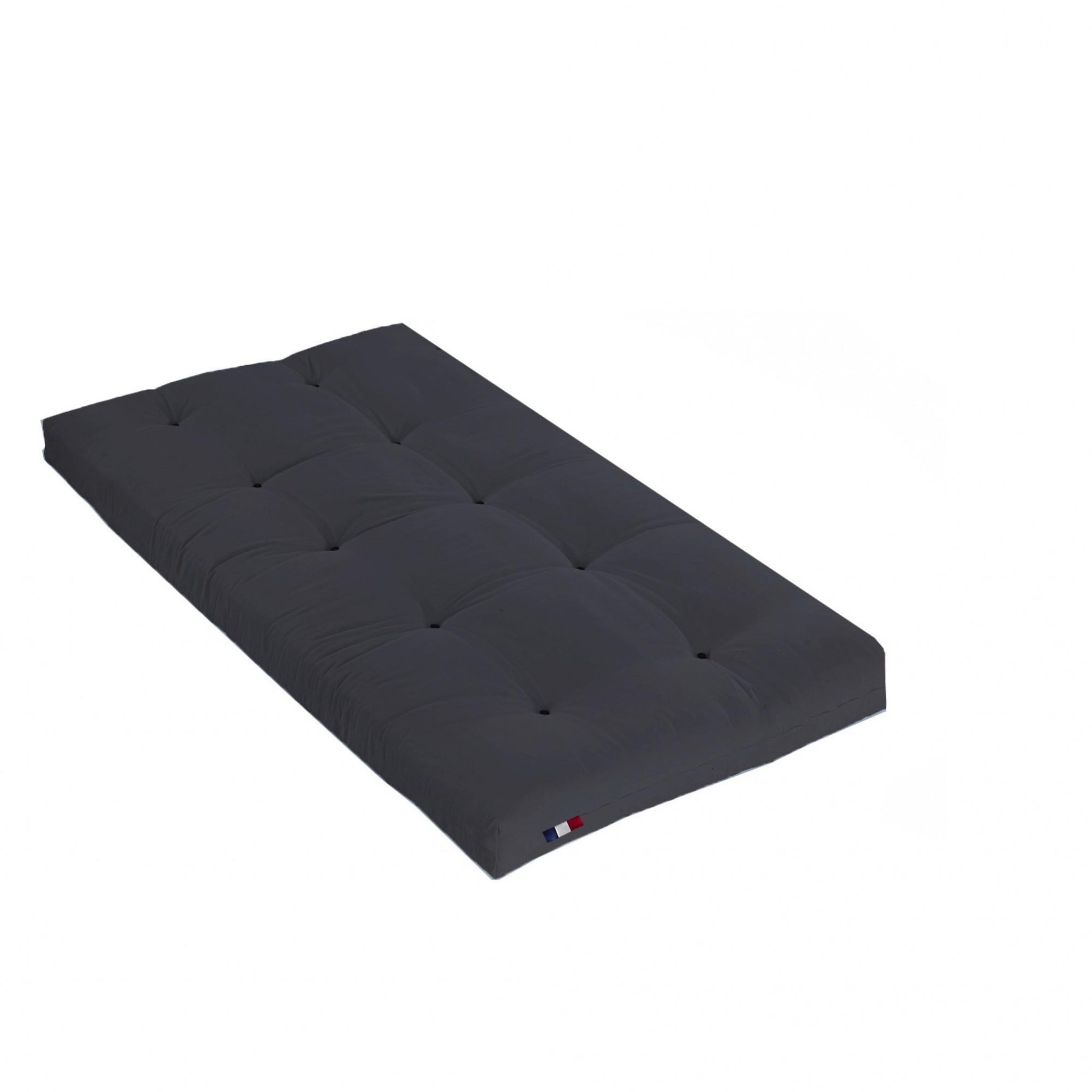 Voir la diapositive 1 : IDLITERIE Matelas futon coton et fibres recyclés, fabriqué en France