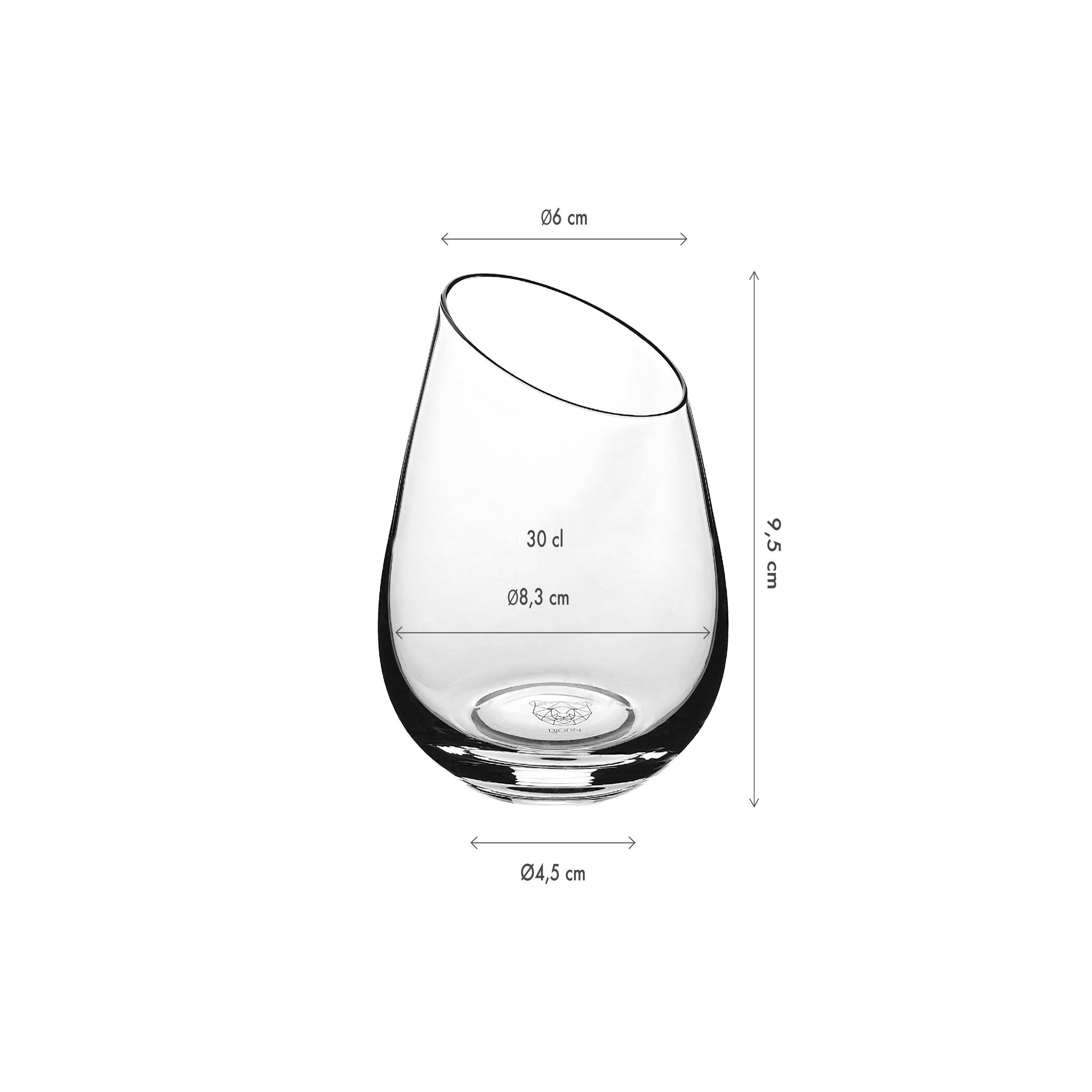 Voir la diapositive 3 : BJORN Gobelet 30cl sväva - 6 pièces