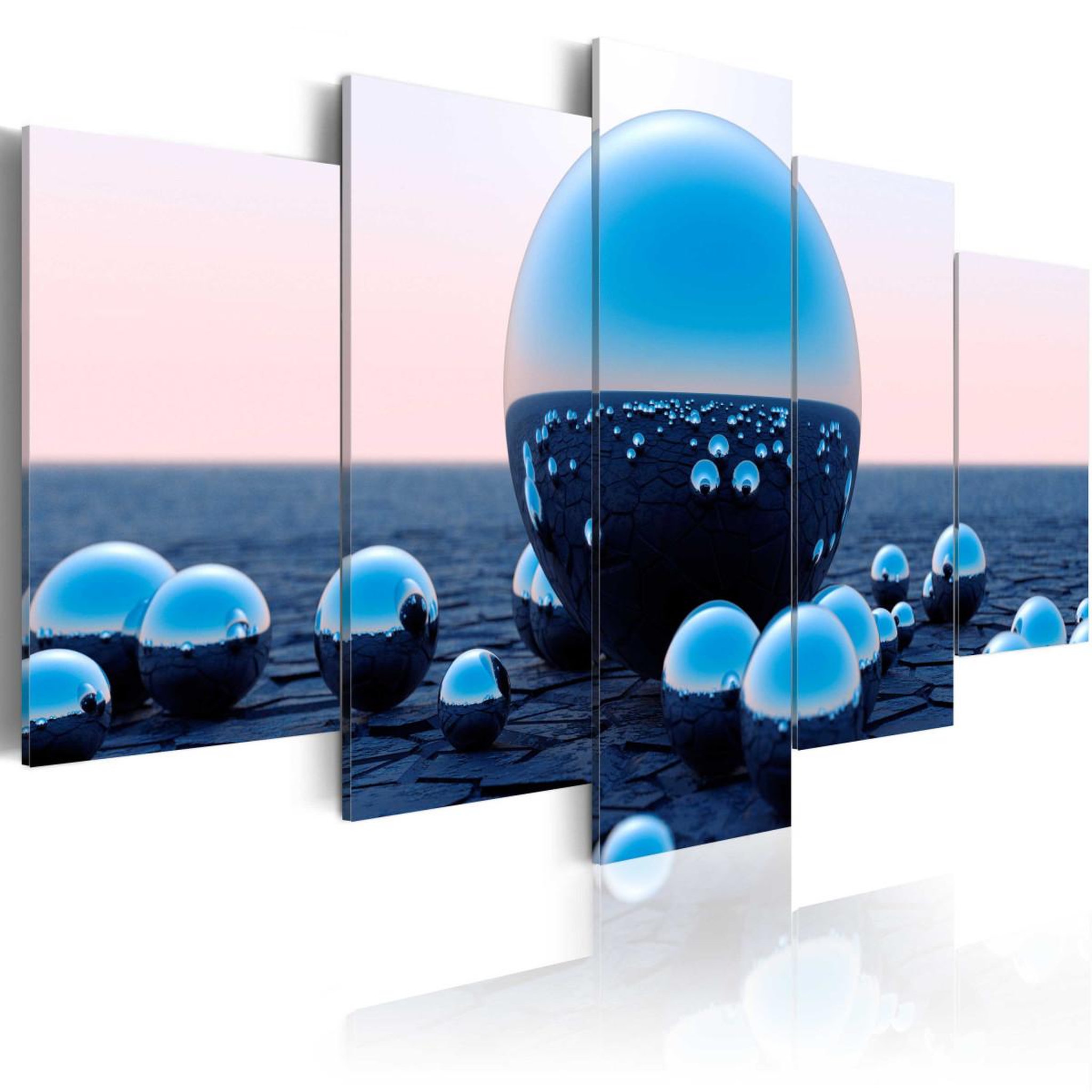 Voir la diapositive 1 : Paris Prix Tableau imprimé  floating balls