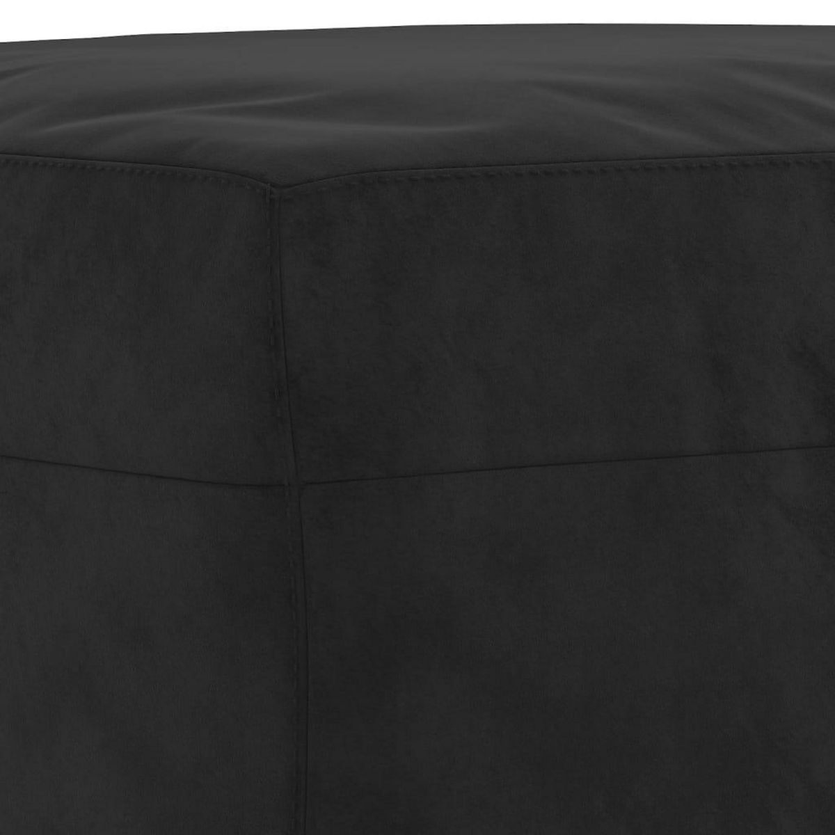 VIDAXL Banc Noir 70x35x41 cm Velours