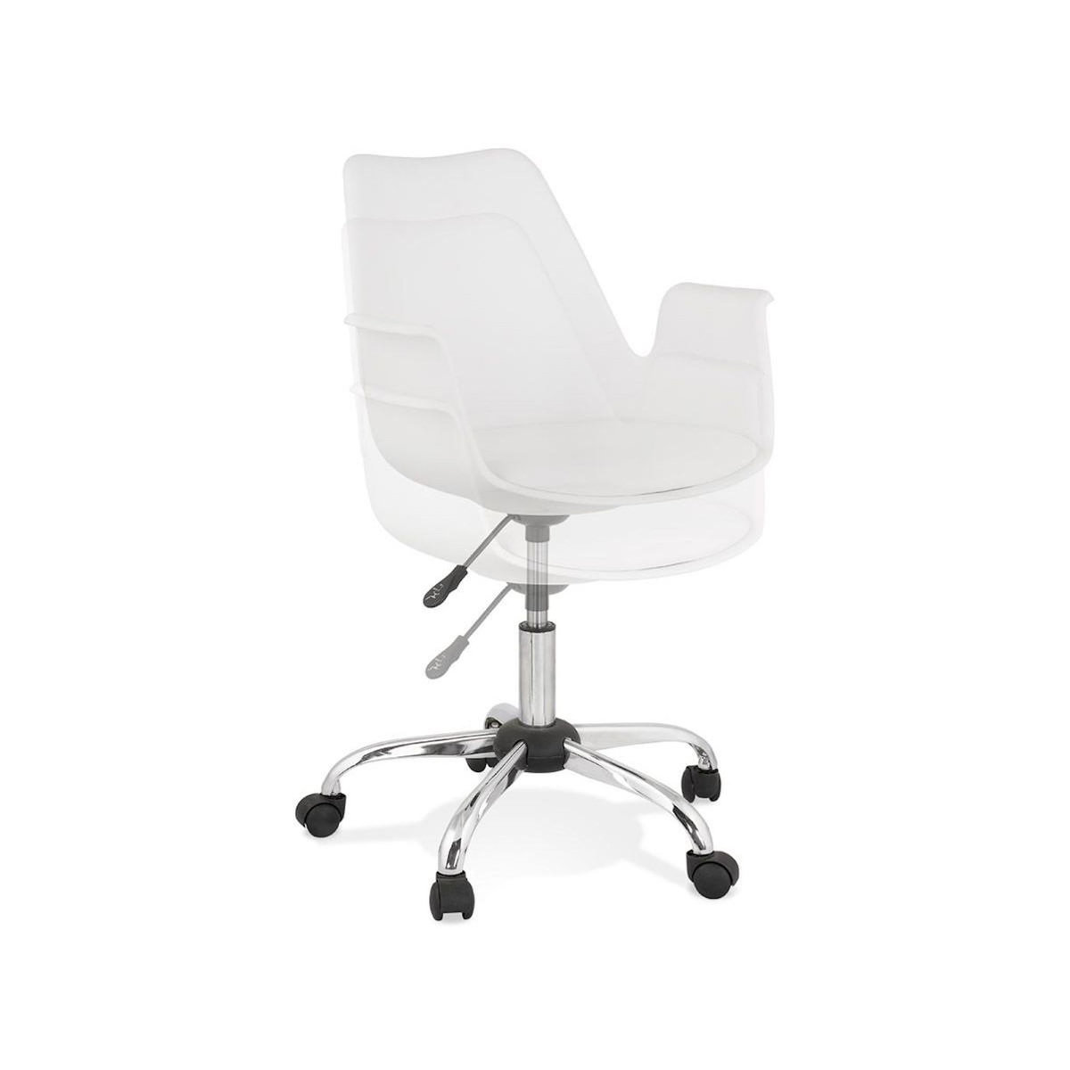 Paris Prix Fauteuil de Bureau Design  Rawasa  82cm Blanc