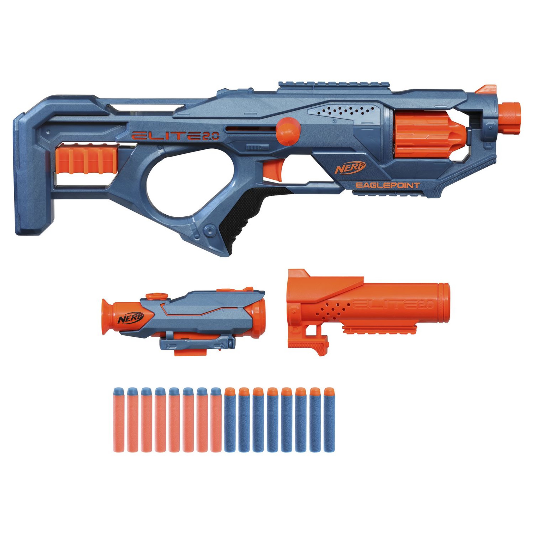 Voir la diapositive 2 : HASBRO Nerf Elite 2.0 Eaglepoint RD-8