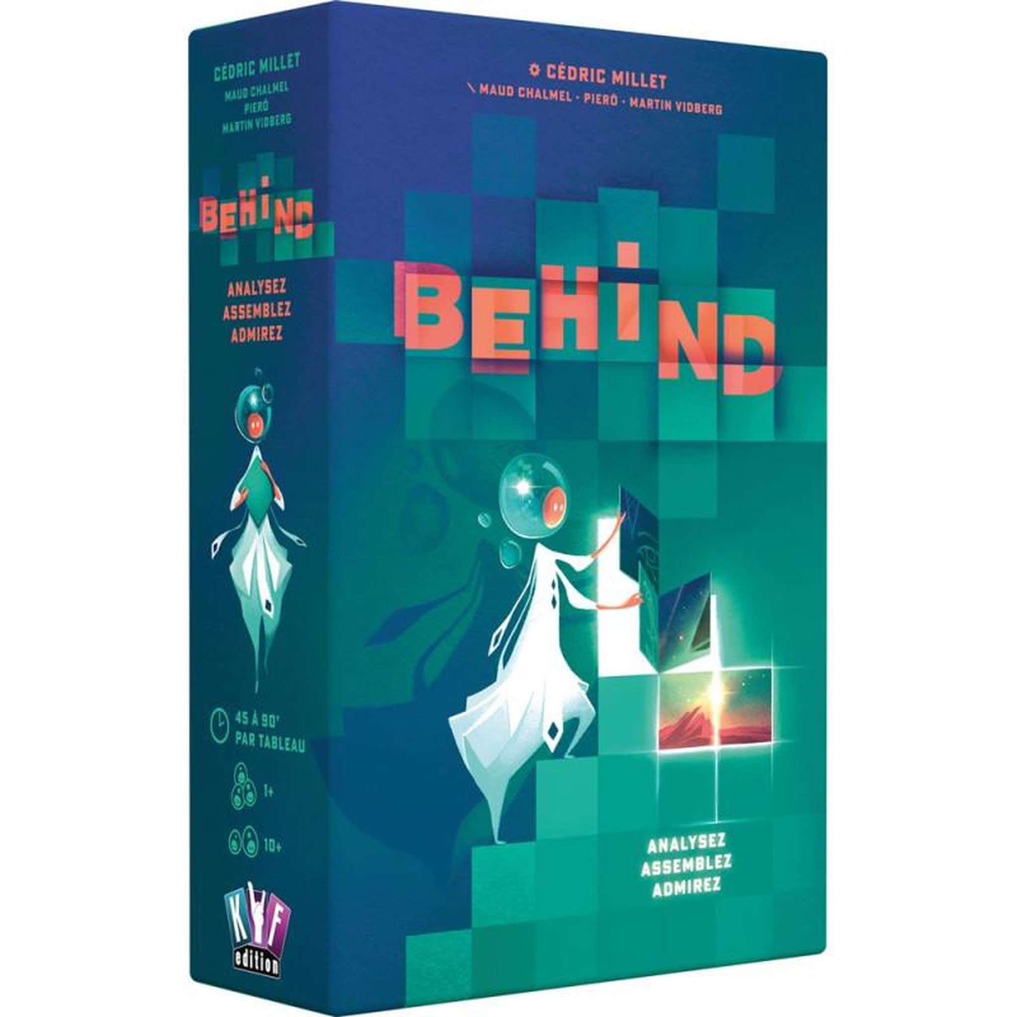 Voir la diapositive 1 : Asmodee Casse tête Asmodee Behind