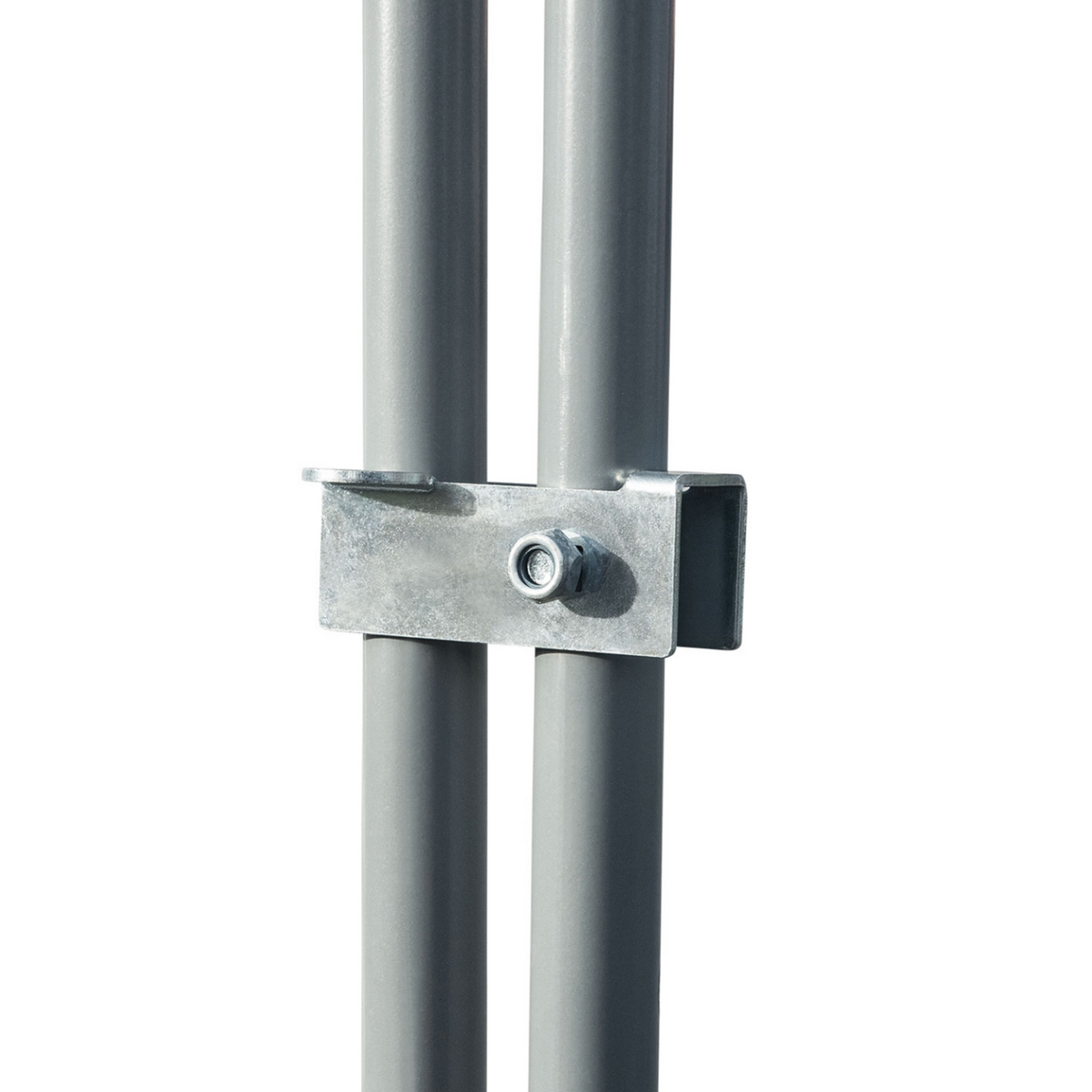 ID MARKET Enclos poulailler 18 m² parc grillagé 6x3 M acier galvanisé