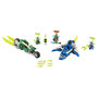 Voir la diapositive 2 : LEGO Ninjago 71709 Les bolides de Jay et Lloyd