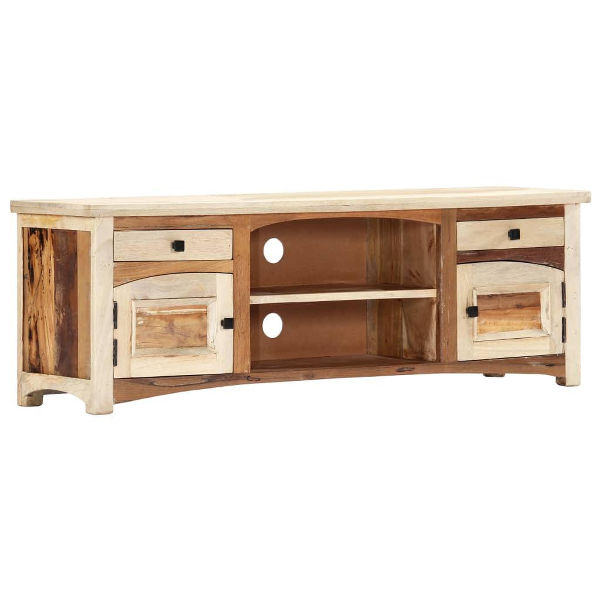 VIDAXL Meuble tv 120 x 30 x 40 cm bois de recuperation massif