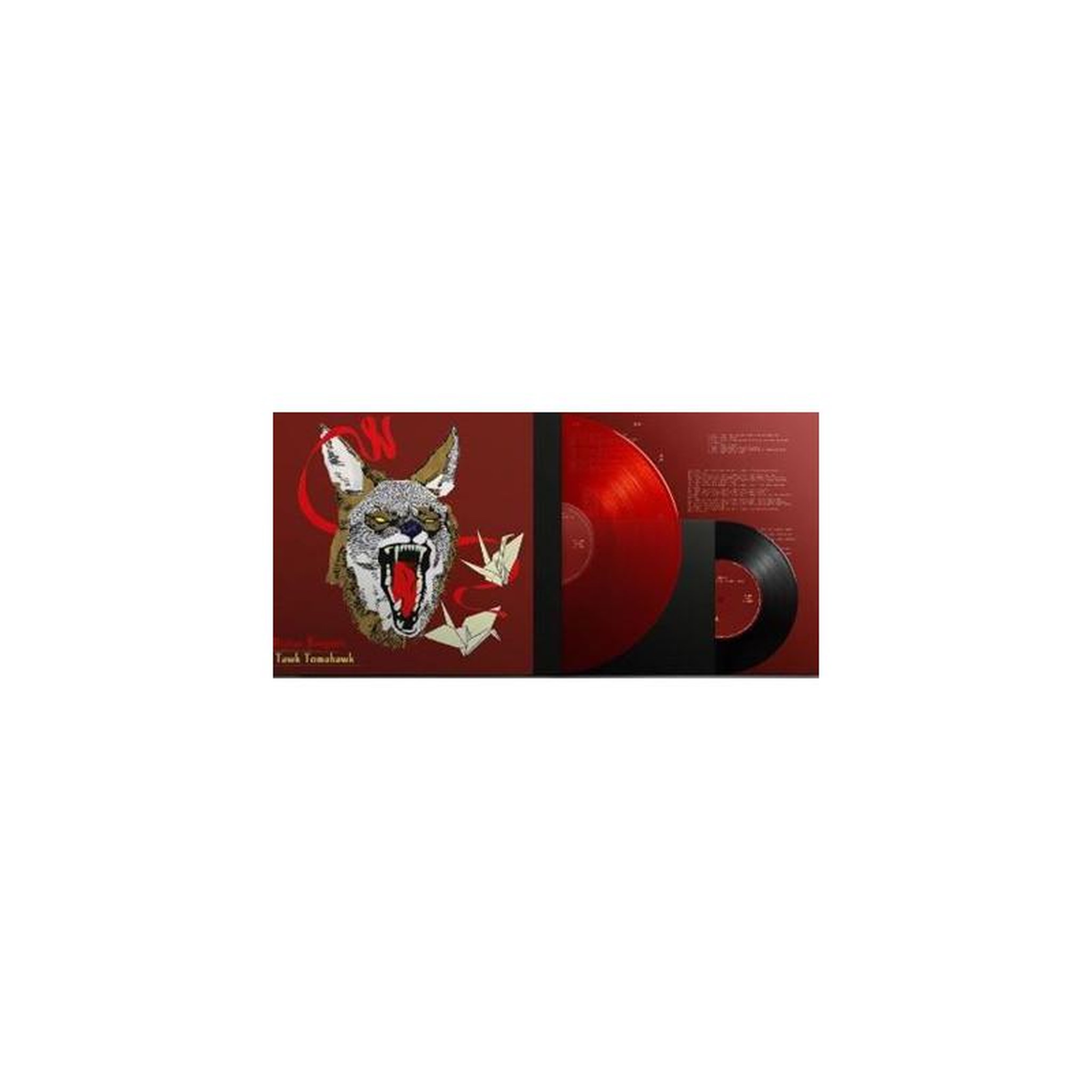 Tawk Tomahawk Édition Deluxe Vinyle Rouge Transparent