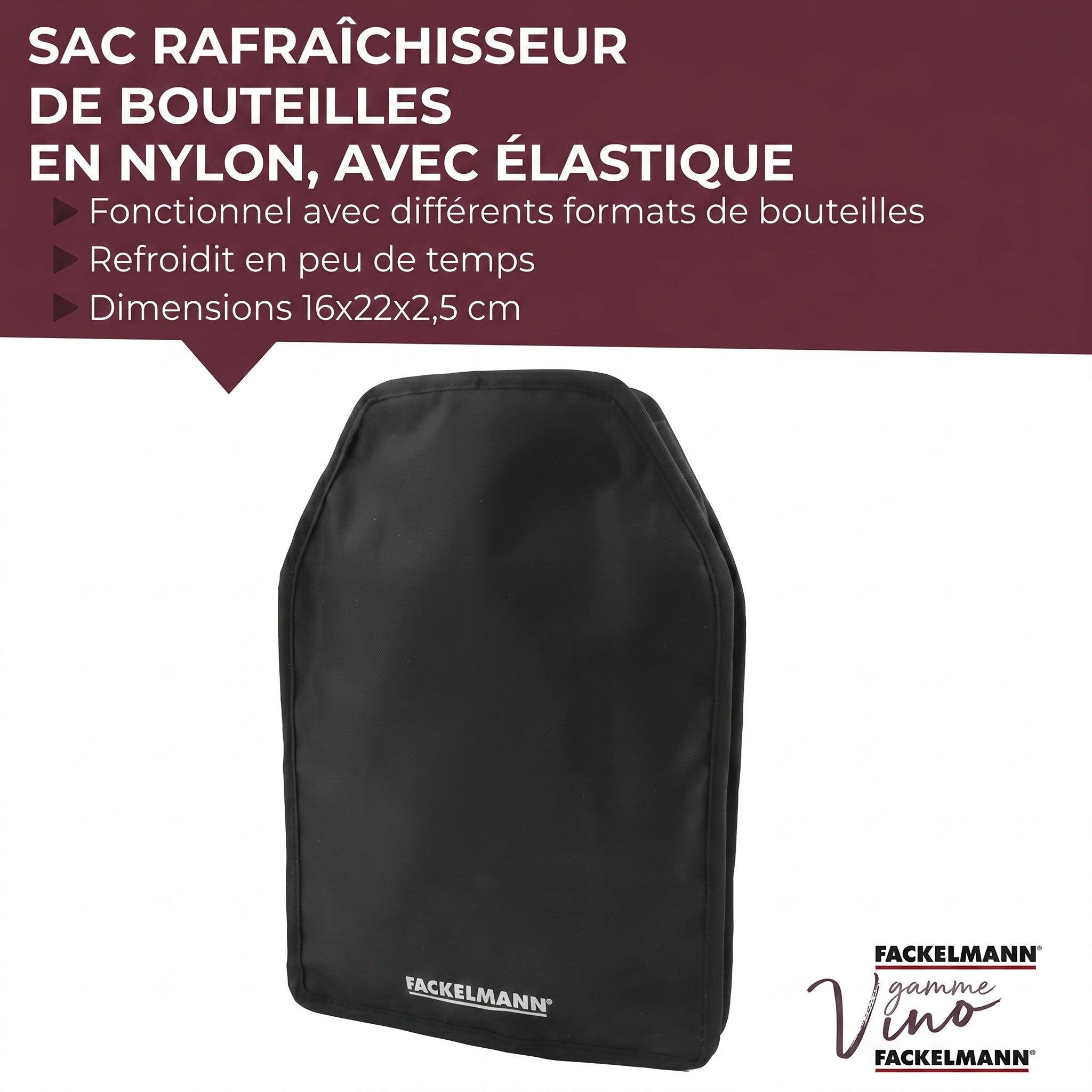 Voir la diapositive 2 : Fackelmann Étui réfrigérant pour bouteilles fackelmann bar concept