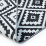 Voir la diapositive 4 : ID MARKET Tapis extérieur BAHAMAS noir 270 x 370 CM