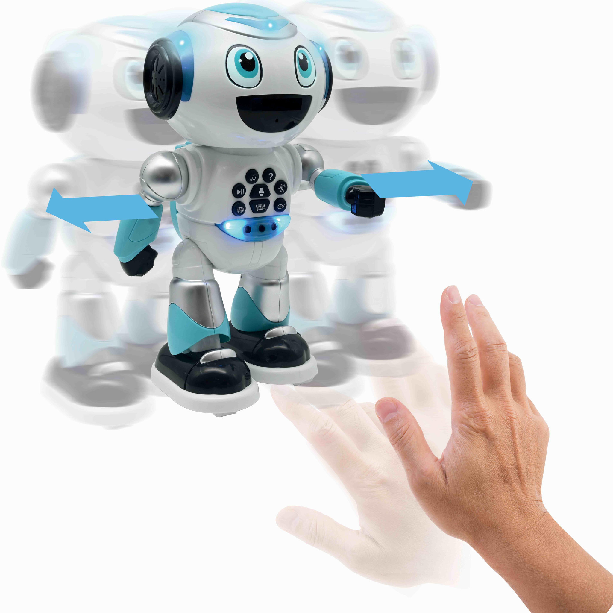 Voir la diapositive 3 : Lexibook Powerman Robot Programmable (Français)