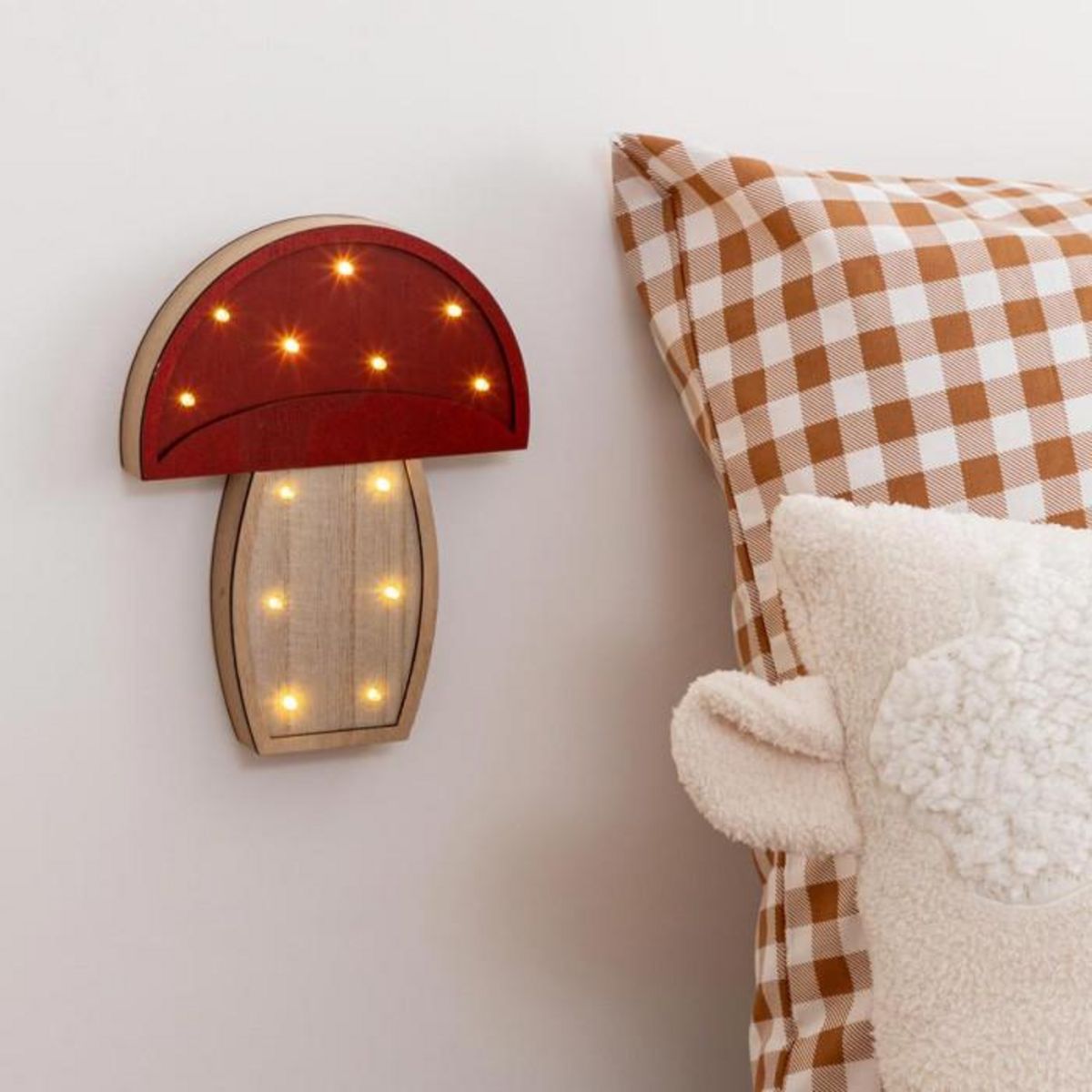 Atmosphera Kids Applique Murale à LED  Champignon  23cm Multicolore