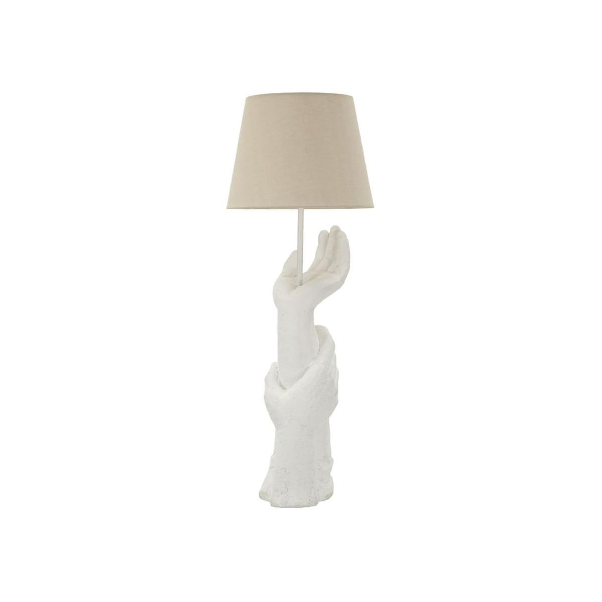 Paris Prix Lampe à Poser Design  Life  93cm Blanc