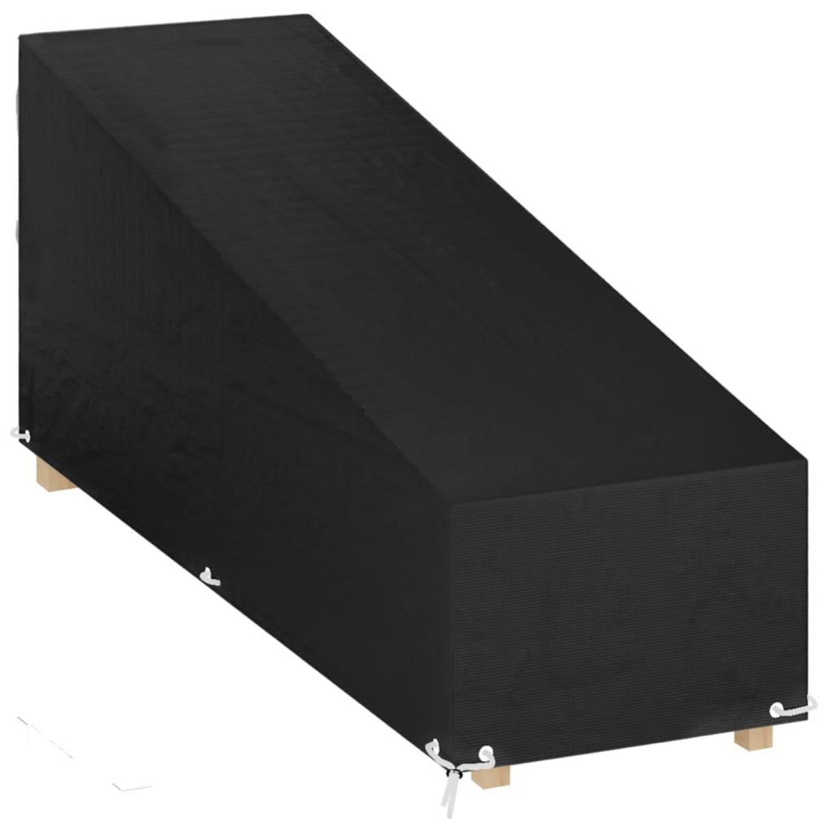 VIDAXL Housse de chaise longue 12 œillets 205x75x40/70 cm polyethylene