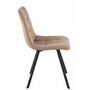 Voir la diapositive 3 : Paris Prix Chaise Design  Morgan  86cm Beige