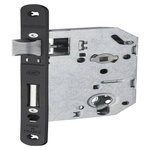 THIRARD Serrure encastrée THIRARD, à cylindre, axe 50 mm, noir