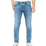 DIESEL Jean Slim  Moyen Homme Diesel Thommer 01. Coloris disponibles : Bleu