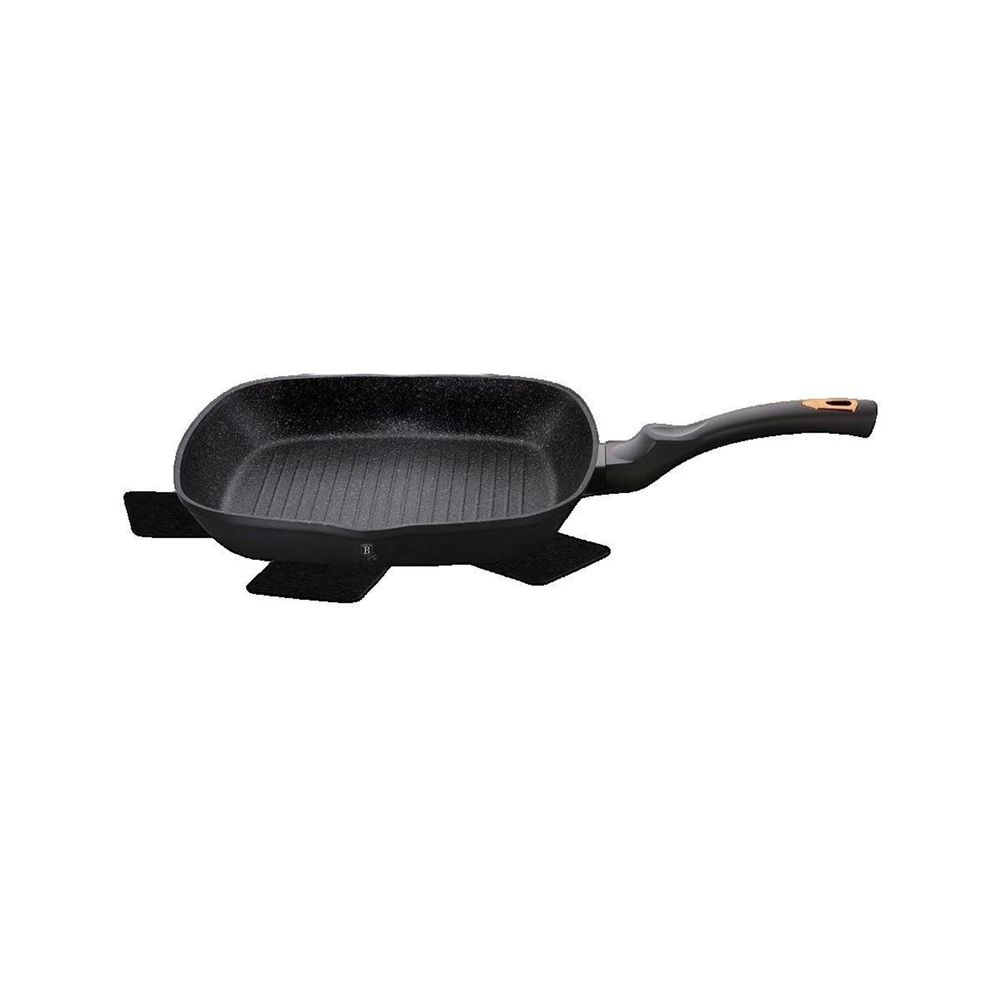 Voir la diapositive 3 : BERLINGER HAUS Poêle Berlinger-Haus Série Black Rose 28 cm Noir avec revêtement granit triple couche