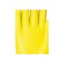 Voir la diapositive 2 : Singer Gants de ménage en latex floqué coton jaune T9 SINGER LAT2005.9
