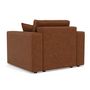 Voir la diapositive 5 : BEST MOBILIER Topaze - fauteuil en simili