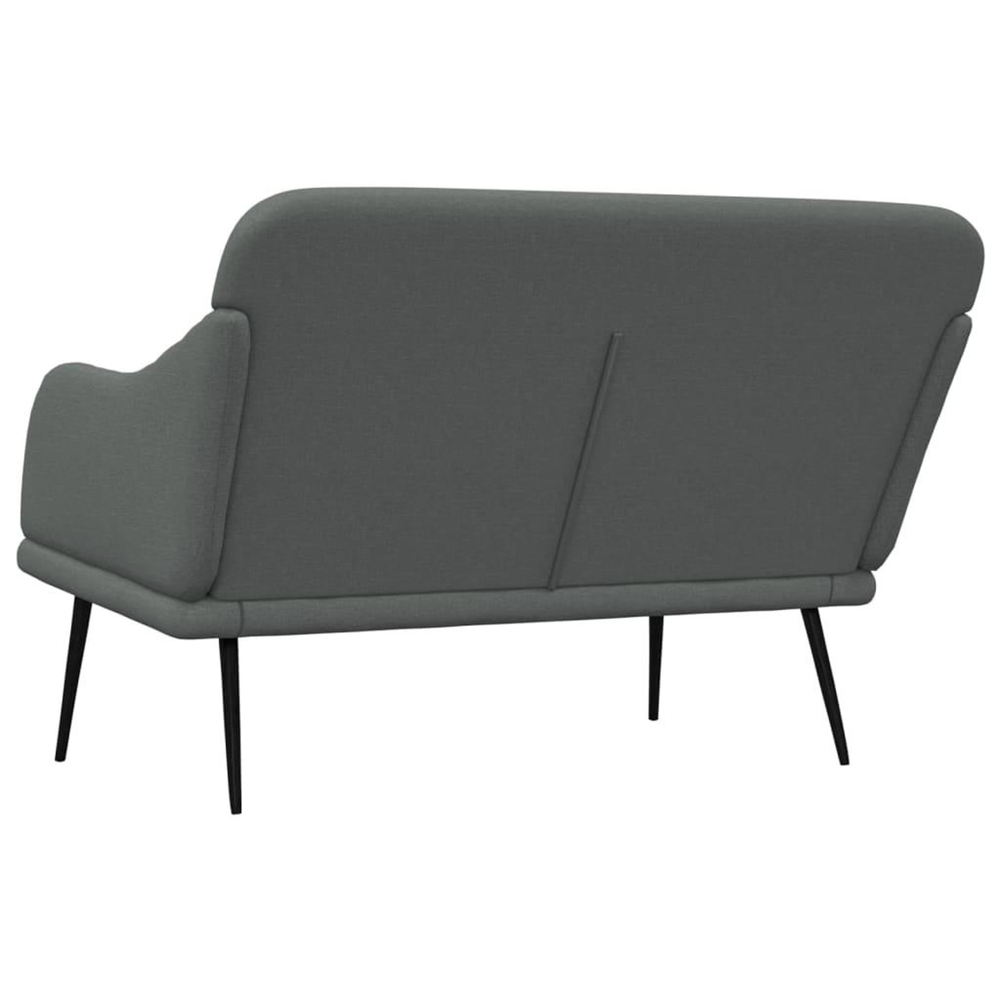 Voir la diapositive 5 : VIDAXL Banc Gris fonce 110x76x80 cm Tissu