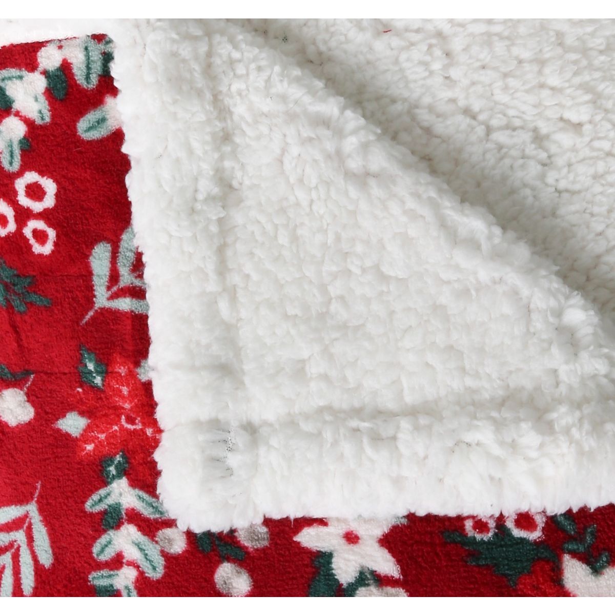 ACTUEL Plaid sherpa 100% polyester