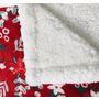 Voir la diapositive 2 : ACTUEL Plaid sherpa 100% polyester