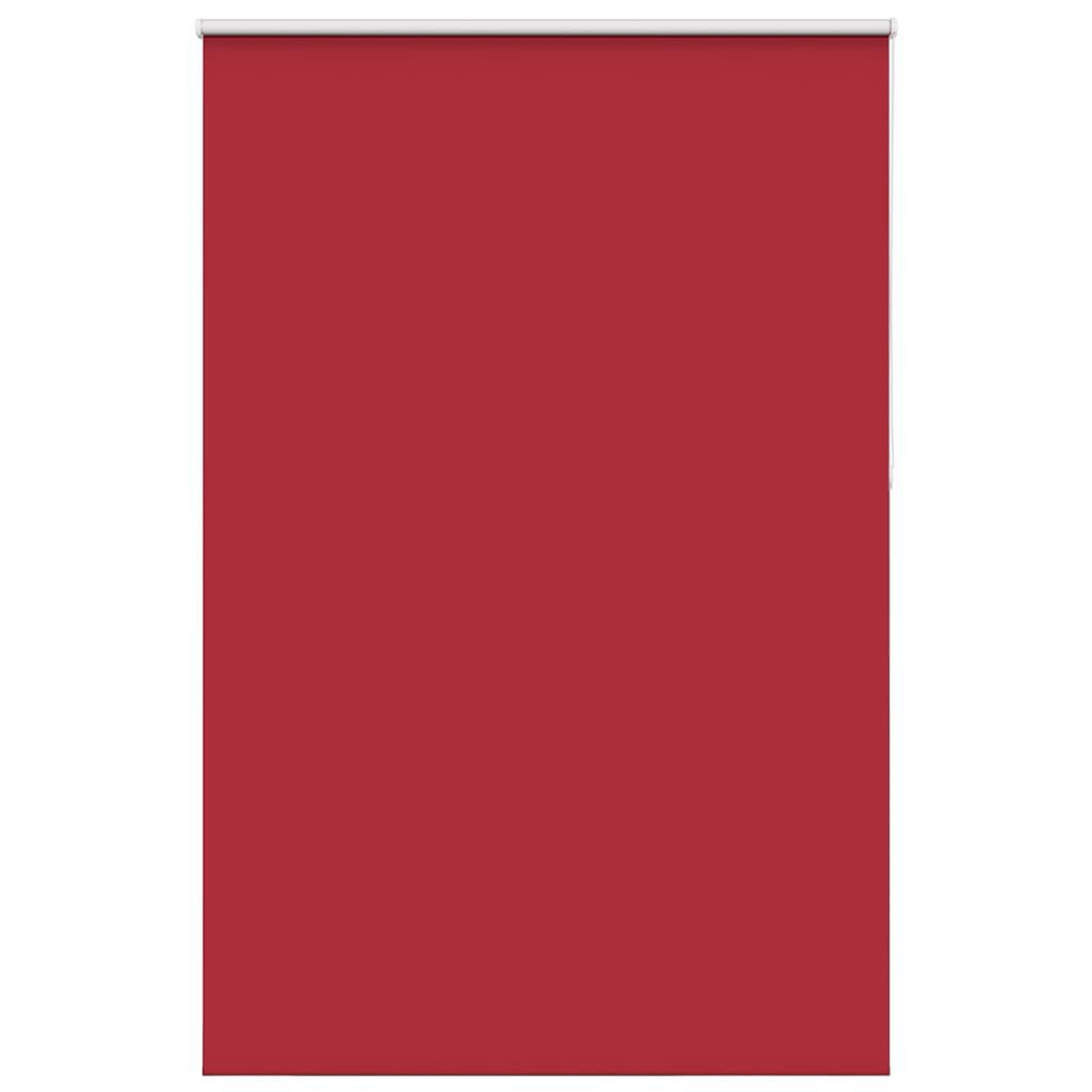 Voir la diapositive 2 : VIDAXL Store enrouleur occultant rouge largeur du tissu 161,6 cm