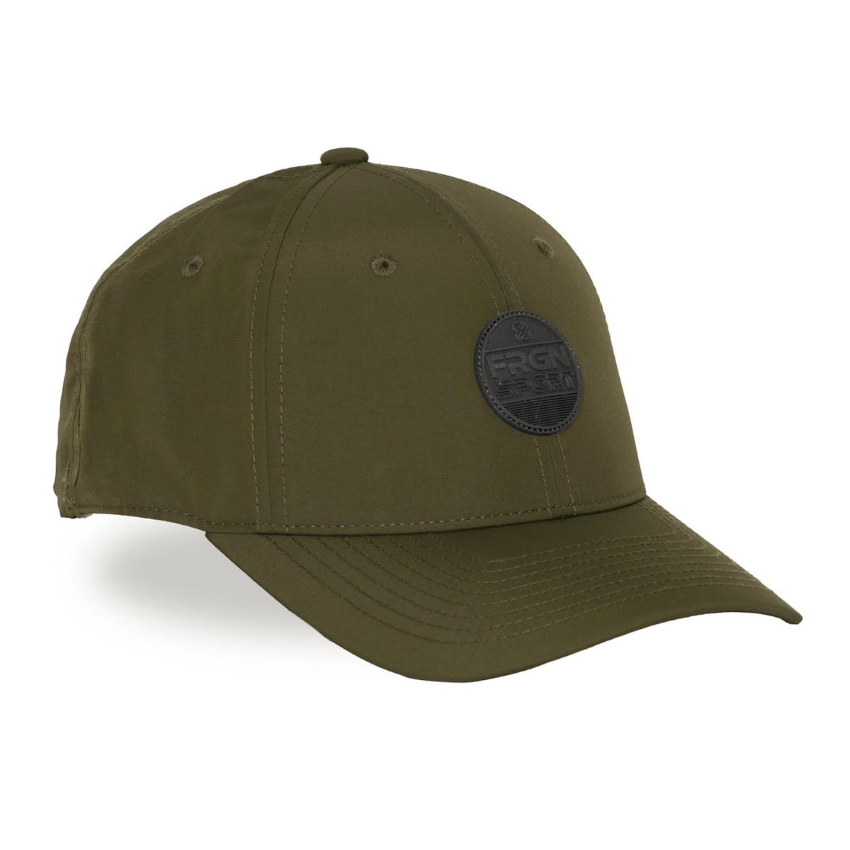 FREEGUN Casquette baseball avec écusson rond PU et réglage par cordon FRGN