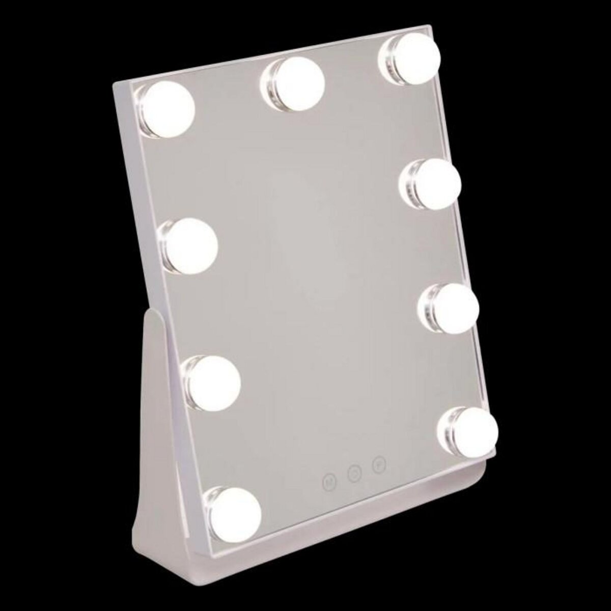 FIVE Miroir LED Pivotant  Holly  32cm Blanc