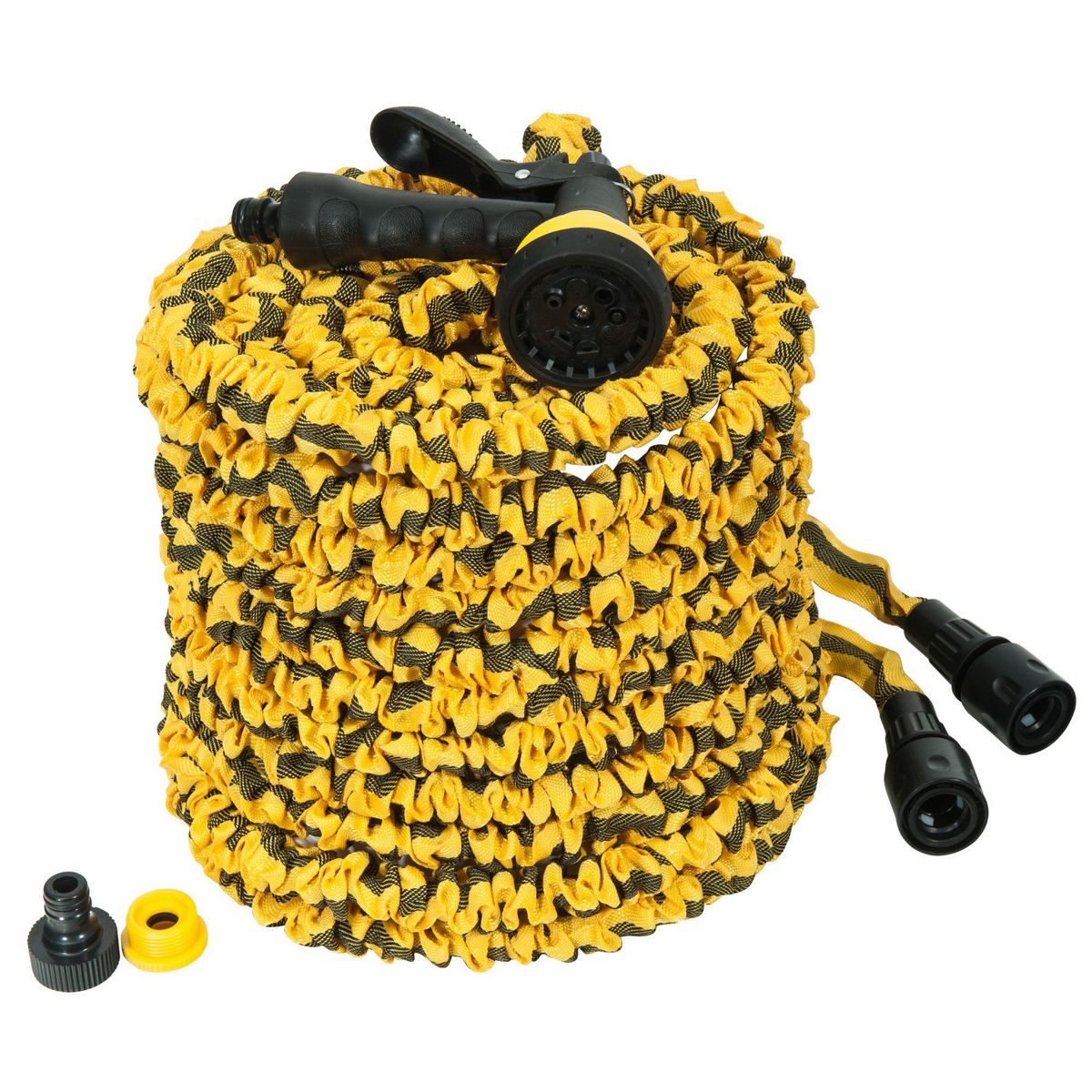 WERKAPRO Tuyau extensible 25m jaune WERKA PRO avec pistolet