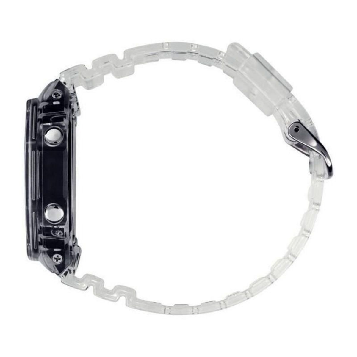CASIO Montre G-SHOCK - CASIO - Resitante aux chocs - Multifonctions - Blanc transparent