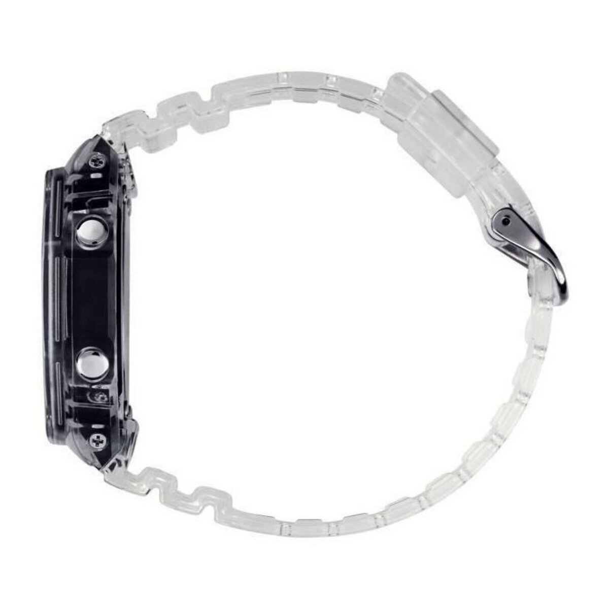 CASIO Montre G-SHOCK - CASIO - Resitante aux chocs - Multifonctions - Blanc transparent