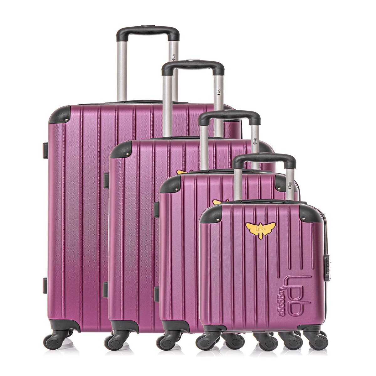 LES P'TITES BOMBES LPB LPB LUGGAGE - Set de 4 Valises MARIANNE-M 75 cm 4 Roues